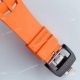 KV Factory V2 Upgraded Knockoff Richard Mille RM011 Orange Rubber Band Carbon Watch (7)_th.jpg